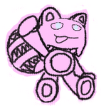 sprite of tabuki i drew for a friend's collab project