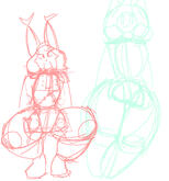 Body and Legs practice with my OCs