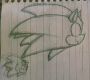 way past cool sonic w/ long quills sketch i'm proud of :]